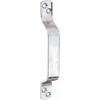 Alberts 417895 poortgreep | galvanisch verzinkt, gechromateerd | 168 x 20 mm | set van 3