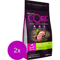 Wellness Core Grain Free Dog Healthy Weight Small Breed - Hondenvoer - 2 x Kalkoen 1.5 kg
