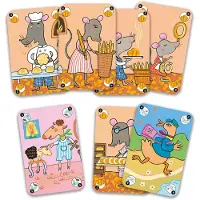Djeco Happy Family Jeu de 7 familles