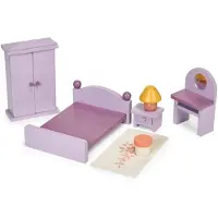 Mentari houten poppenhuis slaapkamer speelgoed - duurzaam en creatief.