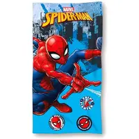 Marvel Spiderman strandlaken - 140 x 70 cm. - Marvel Ultimate Spider-Man badhanddoek - sneldrogend
