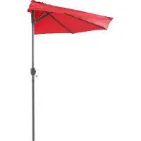 AC-DÉCO WANDPARASOL 270X135X245CM CURRANSER DIAM 2.70MTR DIAM BUIS 38MM