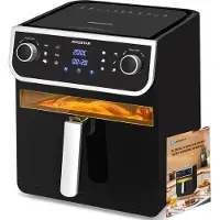 Aigostar 30I0T Joy - Airfryer XXL - Heteluchtfriteuse - 12 Automatische Programma's - 8L - Zwart