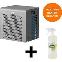 W'eau Mini inverter zwembad warmtepomp - 4,5kW - Warmtepomp zwembad - Plug & Play - voor zwembaden tot 14.000L - Inclusief Heater Cleaner