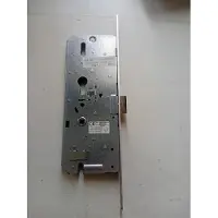 Nemef 4938/85 Rs Comforte elektro-mechanisch enkelpuntsslot paniek voordeur | krukbediend | PC 72mm | SKG**/EN179 | voorplaat RVS afgerond 350x24mm | DM 65mm | DR 1/4. - 9493885651
