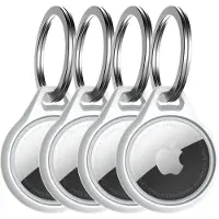 Itskins Apple AirTag sleutelhanger set - wit -