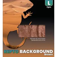 Aquadistri Repto back ground brown 91x46x46 cm