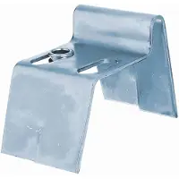 Alberts 137526 bodemaanslag | om in beton te gieten, met sleufgaten, met bodemschuifgeleiding | elektrolytisch blauw verzinkt | 100 mm | set van 2