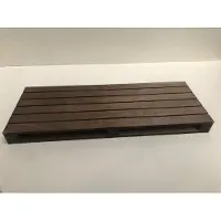 Bisetti PALLET PRESENTEERPLANK DONKER 40X15X3CM