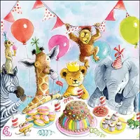 Ambiente - Lunch servetten - Party animals