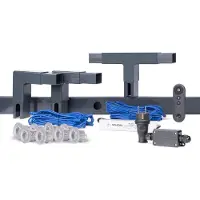 Alberts 740177 Highlight-set, antraciet, 8 lichtbronnen für 8 m, profiel 60 x 40 mm