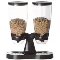 COSY&TRENDY CORNFLAKESDISPENSER METAL LOOK - ZWART2500ML PER DISPENSER