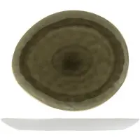 COSY&TRENDY Cosy & Trendy Gebaksbordje Spirit Olive 15 x 11 cm