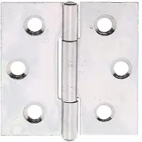 GAH Alberts 850258 scharnier | vierkant | sendzimir verzinkt | 38 x 38,4 mm | set van 50