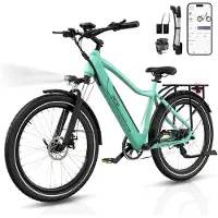 RCB G5 Elektrische Stadsfiets - 27.5" - Koppelsensor - 36V 468Wh - Tot 90km - 27% Klimvermogen - 250W Motor - 7 Versnellingen - Schijfremmen - Met App & NFC