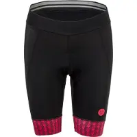 Agu Prime Art Deco Trend Fietsbroek - Dames - Maat S - Zwart