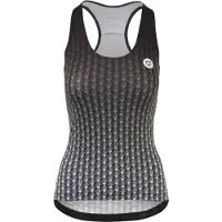 Agu Art Deco Fietsshirt Trend - Dames - Maat S - Zwart
