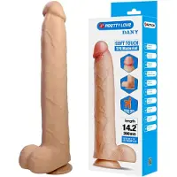 Pretty Love - Dany - Super Grote Dildo - 36 cm - Lichte Huidskleur