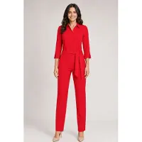 MI PIACE Travel Jumpsuit Dames - Rood - Maat XXL/44 - 202033