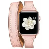 TechProtection Longcharm Apple Watch 49 / 46 / 45 / 44 Mm Bandje Roze / Goud