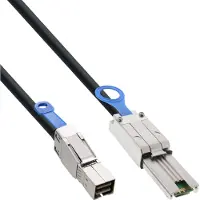 Intos Câble Mini SAS HD externe SFF-8644 à SFF-8088 6 Gb / s 1 m