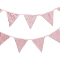 HEMA Slinger 3m Stof Glitter Roze (roze)