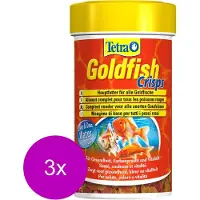 Tetra Visvoer Goldfish Crisps - Vissenvoer - 3 x 100 ml