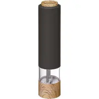 5 Five Kruidenstrooier, peperstrooier, zoutstrooier, 5FIVE SIMPLY SMART MODERN, elektrisch, zwart, 22 cm, HOMLA