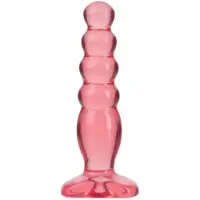 Doc Johnson Crystal Jellies Anal Delight - Dildo - Roze - Ø 30 mm