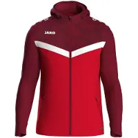 Jako Sportjas lichtrood / donkerrood / wit