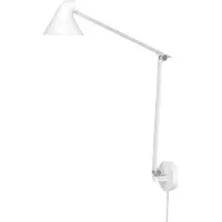 Louis Poulsen NJP Long Wandlamp White | With cord and wall box | 3000 K