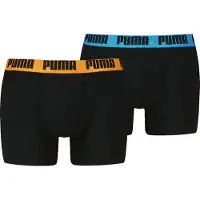 Puma Boxershorts blauw / oranje / zwart