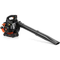 FUXTEC benzine bladblazer, 1 pk / 0,7 kW vermogen. Verwijdert bladeren met een luchtsnelheid van 60 m/s. Slechts 4,5 kg. Model: FX-LB126ECO