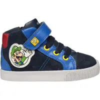 Geox Unisex B Kilwi B. B Collection - Suède+Synth. Leer Navy/Royal 27