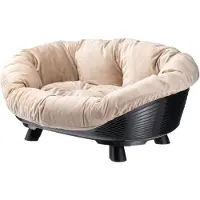Ferplast Mand - FERPLAST - SOFA THRONE 6 - Met kussen - Zwart