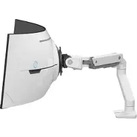 Ergotron HX mit VHD Pivot Tafelbeugel voor monitor Aantal monteerbare displays: 1 Display(s) 144,8 cm (57) Wit In hoogte verstelbaar, Kantelbaar
