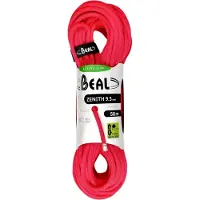 BEAL - Klimtouwen - Zenith 9.5mm Solid Pink voor Unisex - Maat 50 m - Roze