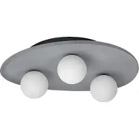 Ledvance 2 X LED Armatuur G9 | Decor Concrete Nest Ceiling 3XG9 Grey