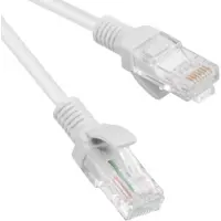 Lanberg Stevige UTP-netwerkkabel categorie 6 Lanberg PCU6-10CC-0300-S 3 m Grijs
