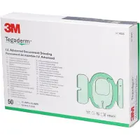 3M Tegaderm I.v. Advanced Dressing 8,5x11,5 cm 50 St Pleister
