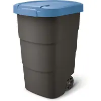 Prosperplast WHEELER 95 L afvalbak - blauw
