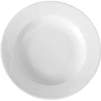 Hendi Pastabord Diep Porselein Wit | 22 cm (12 stuks)