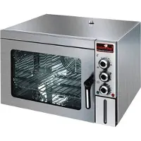 Caterchef Heteluchtoven met stoomfunctie 4 x 2/3 GN