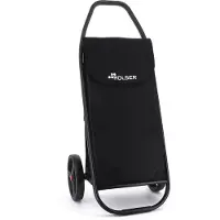 Rolser boodschappentrolley - Com MF 8 Black Tube (Negro)
