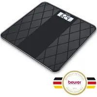 Beurer GS 135 Personenweegschaal - Digitaal - LCD display - Weegvlak veiligheidsglas - Tot 180 kg - 30 x 30 cm - Automatische in-en uitschakeling - Incl. batterij - 5 Jaar garantie