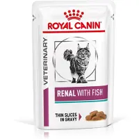Royal Canin 48x Kattenvoer Nat Renal Vis 85 gr