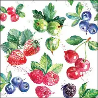 Ambiente Lunch servetten Sweet fruits - - 33x33 cm