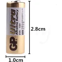 GP 1 Blister a 5stk - Ultra Batterij 12V 23AE / V23GA / A23 / MN21 / LRV08 / 8LR23