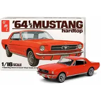 AMT Modelbouwpakket Auto - 1461 1964 1/2 Ford Mustang - Hardtop - Amerikaanse Auto Plastic - 1:16 - Modelbouw