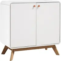 DOMUS Cassie-Dressoir - 2-deurs - Wit